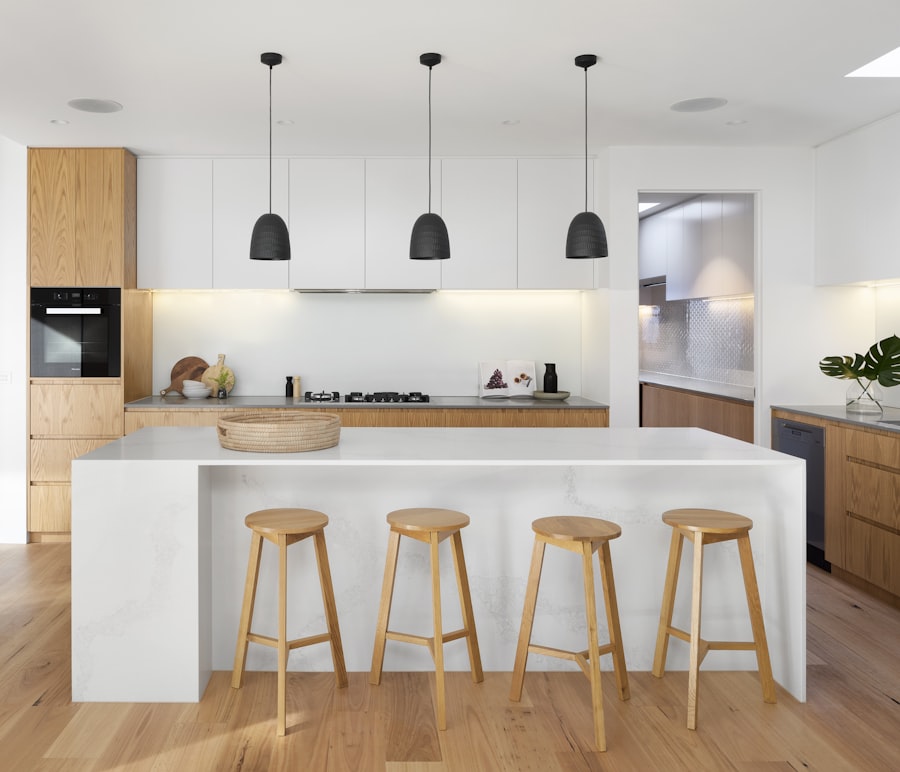 Spotless clean kitchen