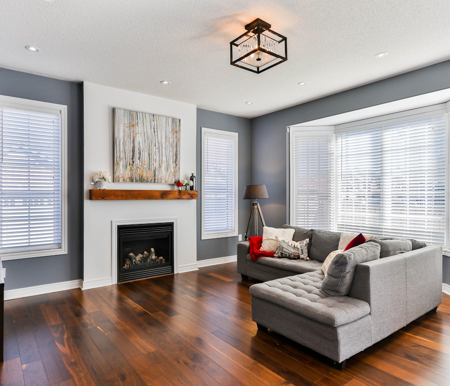 Clean, tidy living room